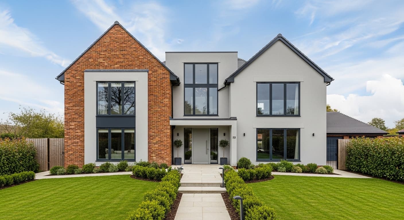 New build residential property Birmingham UK