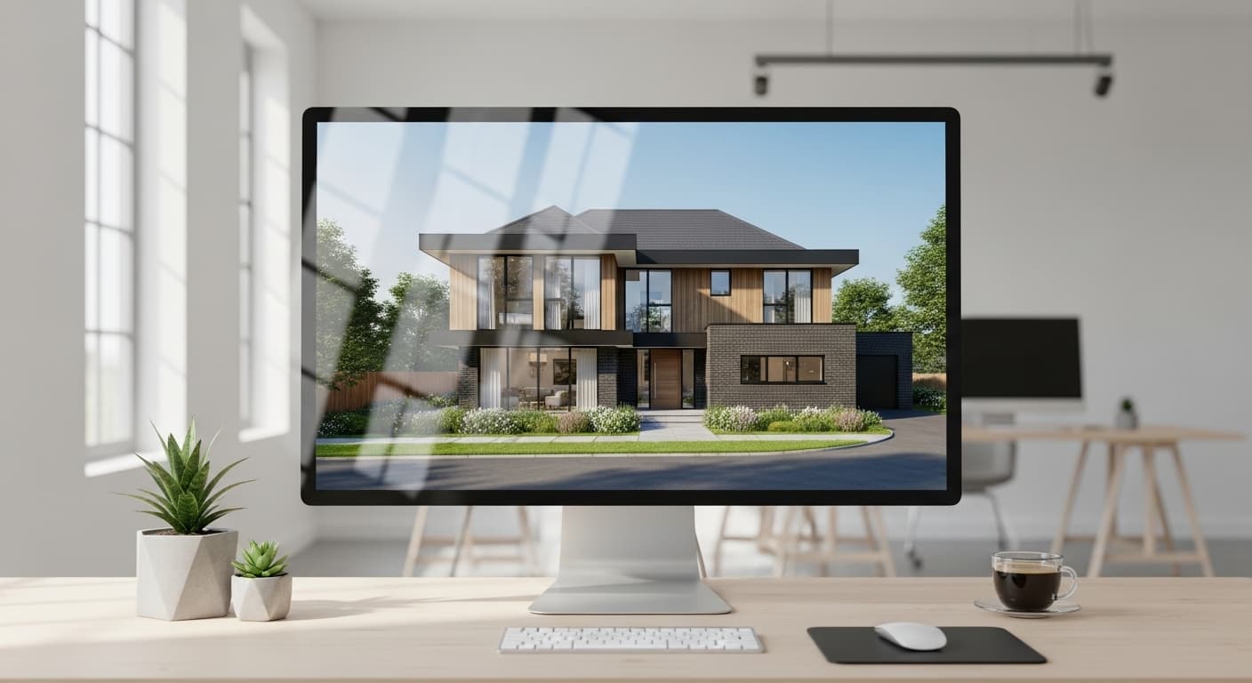 3D architectural rendering and modelling services UK